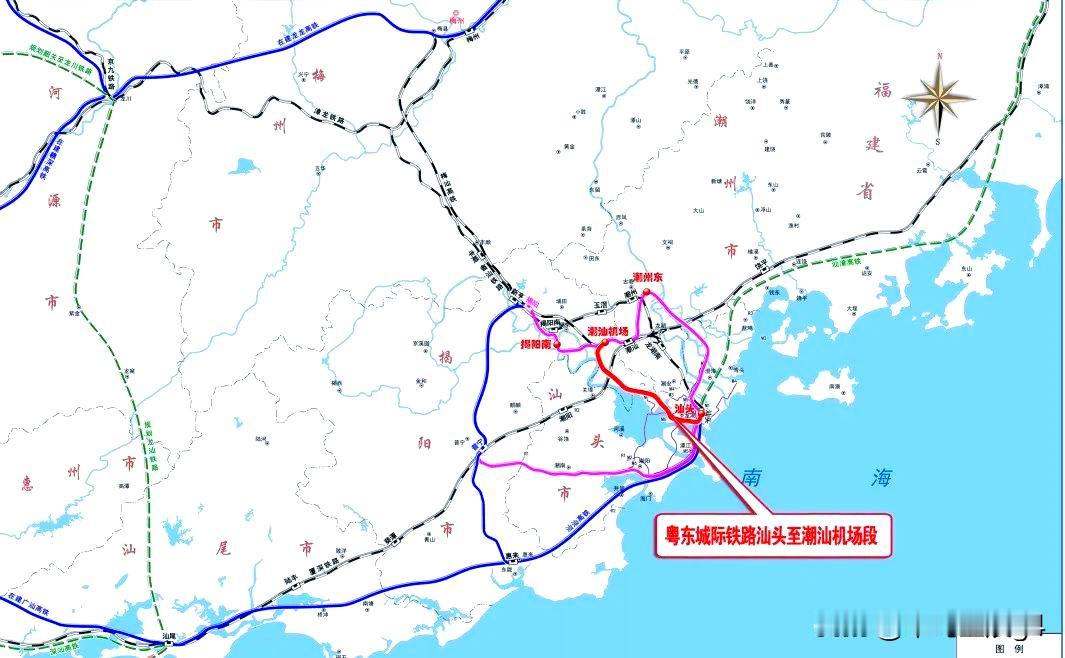 粤东又一城际高铁试运行，年底开通2025年12月11日，连接汕头南北两岸的汕