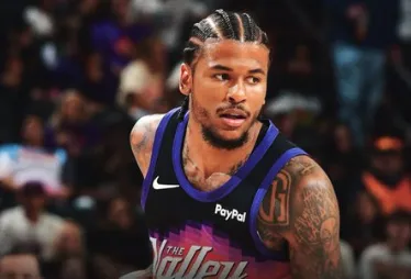 NBA常规赛，太阳以134-109战胜爵士。本场比赛，太阳球员杰伦-格林出战