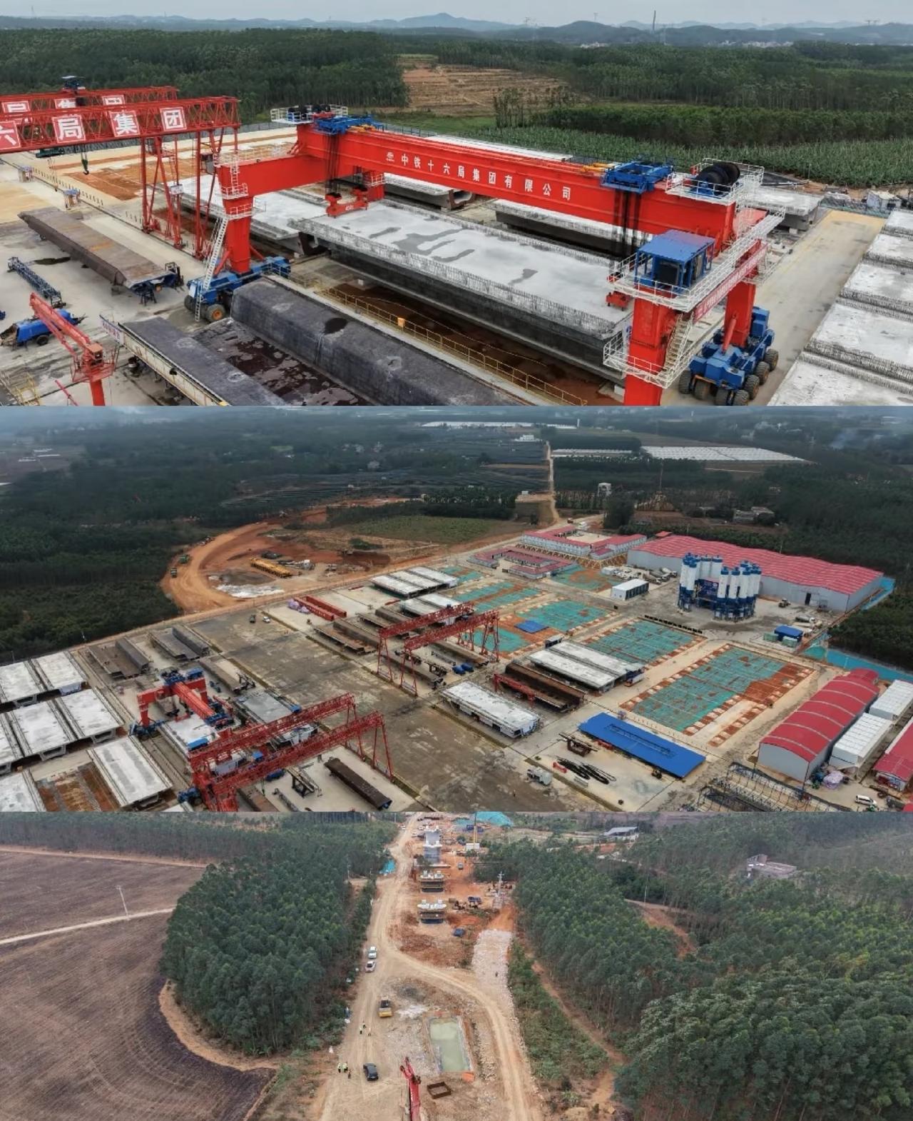 加速啦！广西通往广东的合湛高铁有新动态！2月28日，合湛高铁广西段全面复工，25