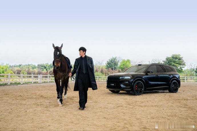 极氪官宣何润东为极氪8X交付官西楚霸王不骑乌骓马了，改牵马给车主开门😂何润东