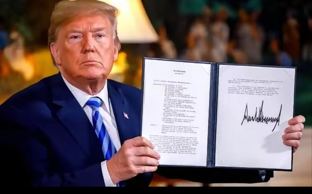 是刺，还是回旋镖？看看特朗普写的是什么字？那是成年人写的字吗？