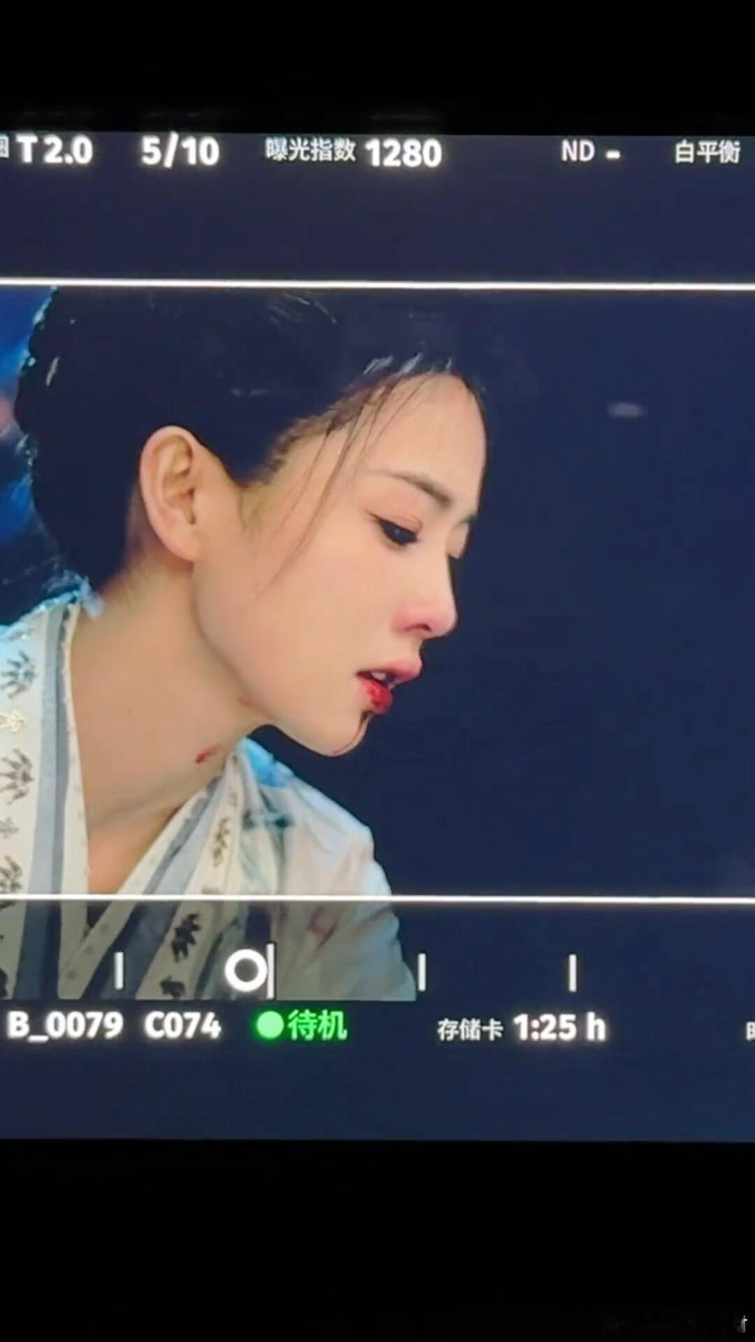 这段竟然是无实物白鹿你让我好哭😭