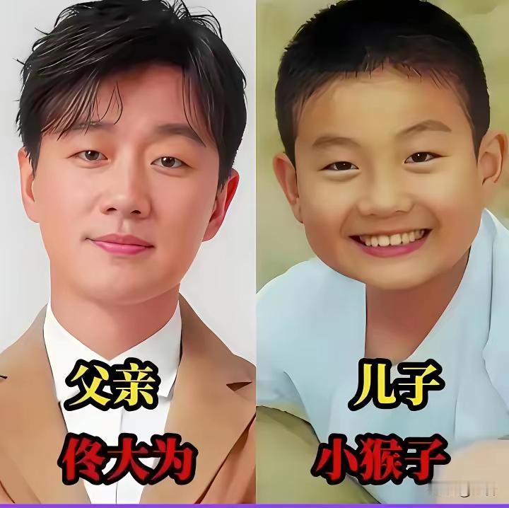 潘粤明家的顶顶原来小时候眉眼都这么精致，这么帅气呀，大多数孩子小时候都是用可爱来