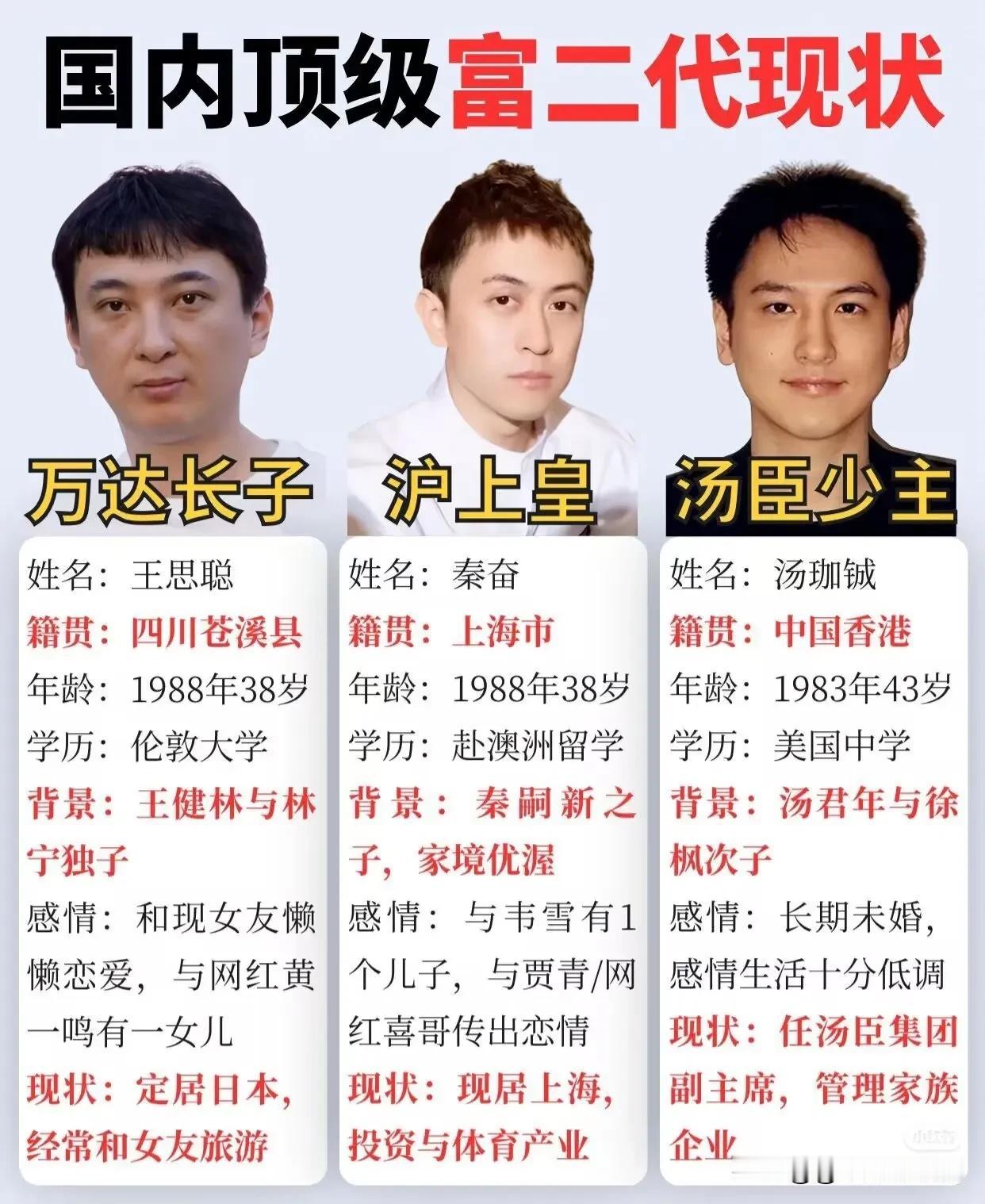 不得不说，像他们这种级别，应该没有什么烦恼了吧？