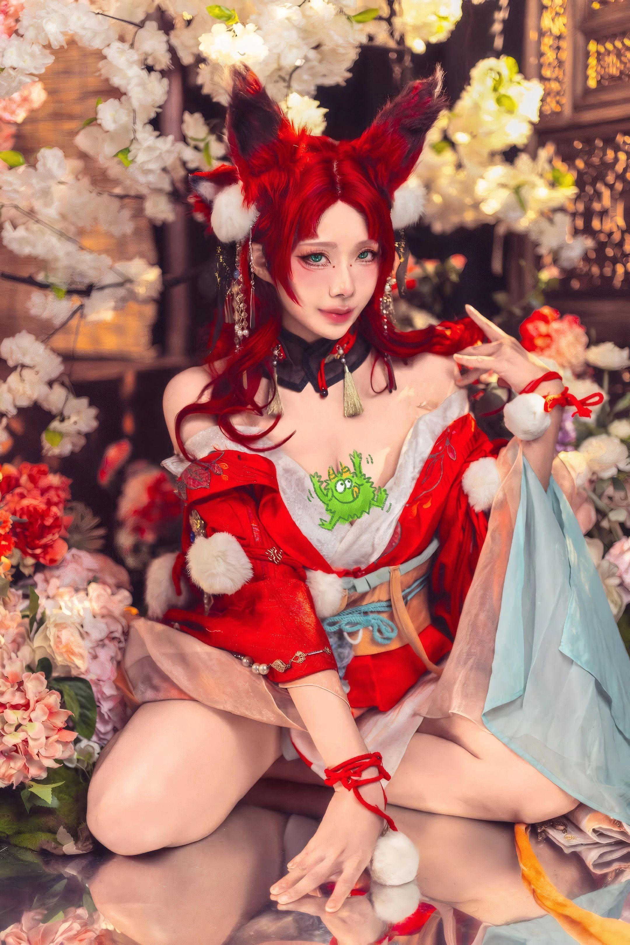 cos 二次元 逆水寒 赤狐魅语