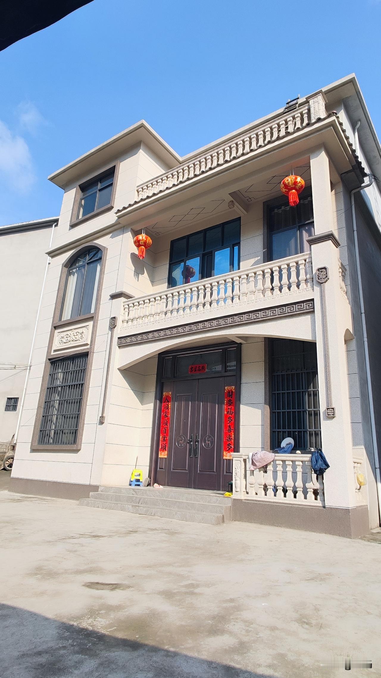 农村小洋楼，别墅，占地约120㎡主体+装修，共3层，总面积360㎡造价一栋不