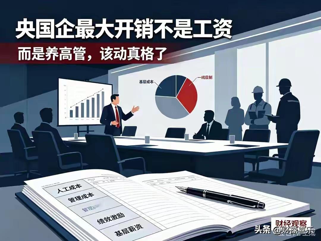 在央国企人的茶余饭后，流传着这样一个段子：“伪中层大队长带着一堆文件打卡，却没有
