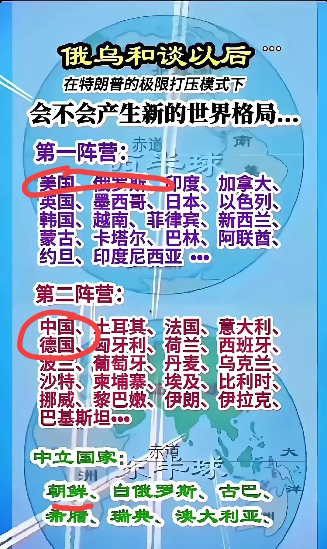 龙国未来将继续领导第三世界！在美国新政策下，世界应该只有两极，龙国领导一极，美国