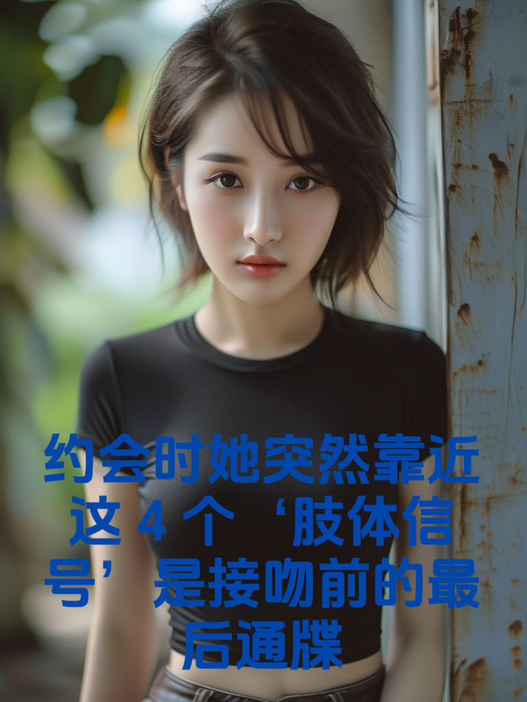 约会时她突然靠近？这4个‘肢体信号’是接吻前的最后通牒