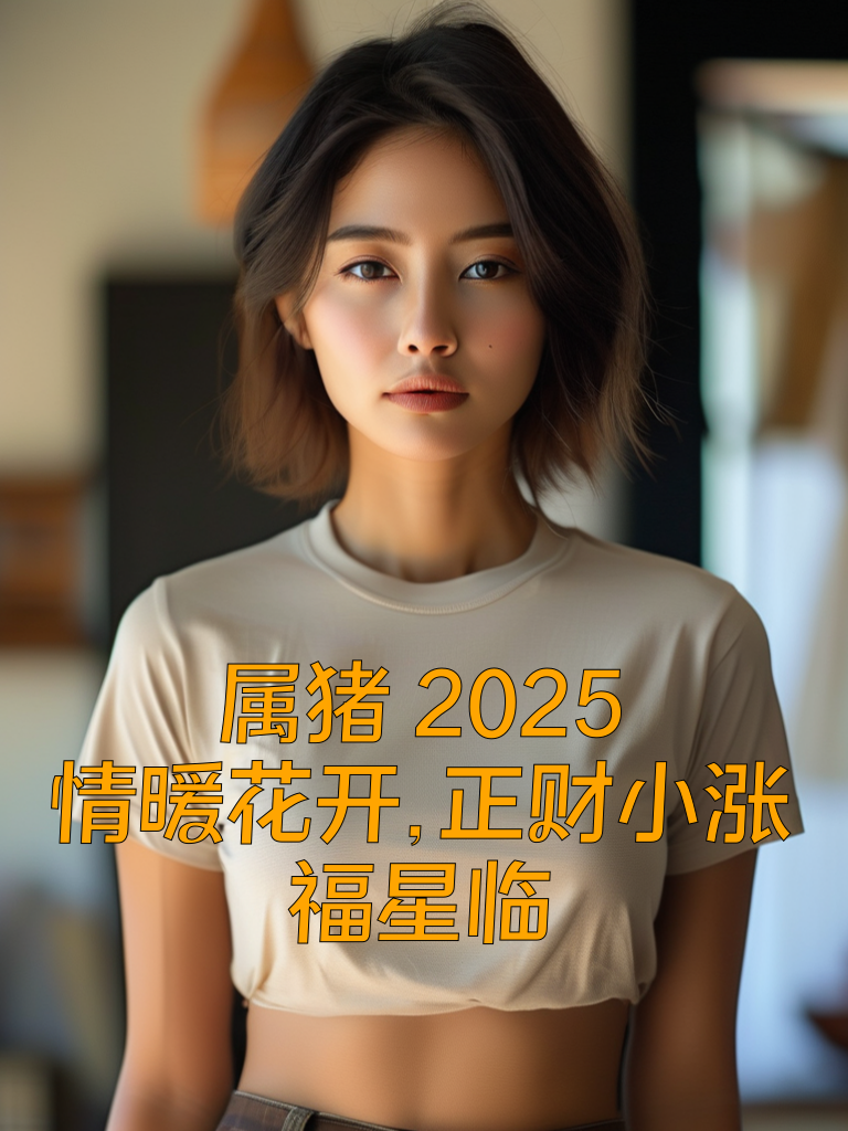 属猪2025：情暖花开，正财小涨福星临