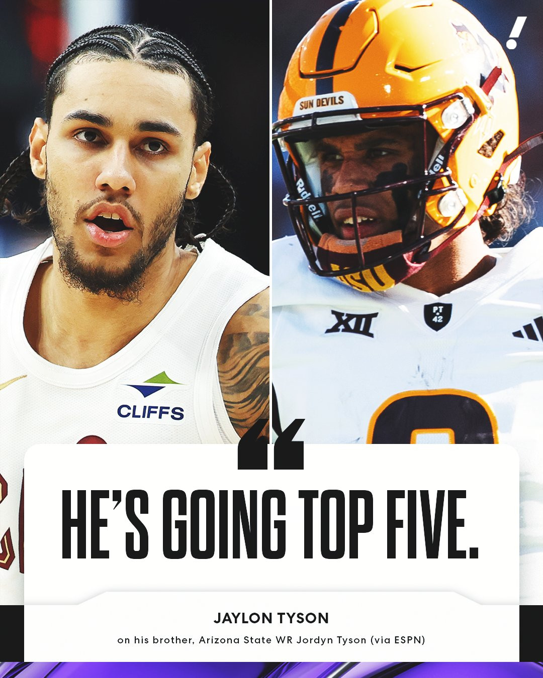 今天大爆发的泰森的兄弟在今年NFL选秀大会上被第九顺位选中漫画剧情了……nba