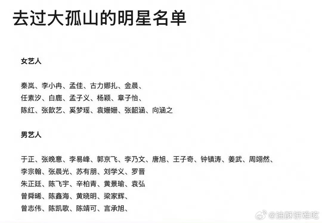 还有大孤山