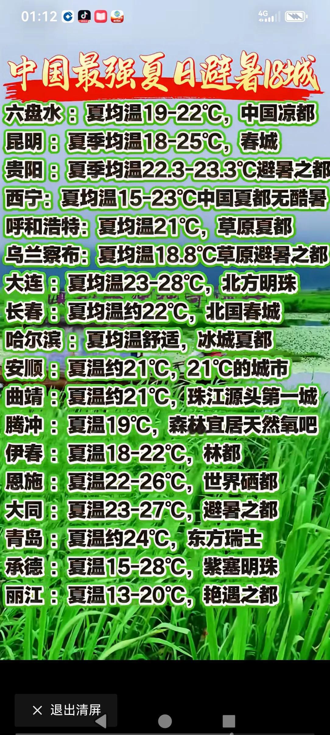 中国最强夏日避暑十八城，我觉得避暑昭通毕节都不错的呢！这不比丽江近（靠近内地），