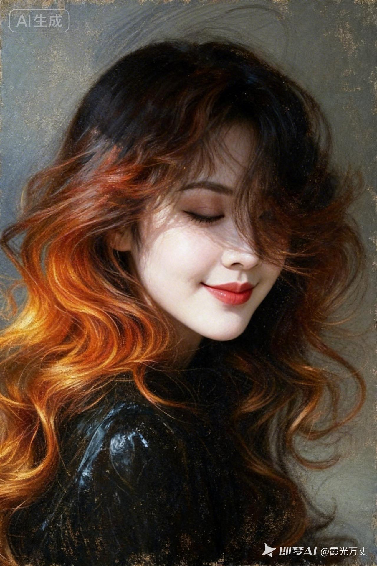 白皙甜美少女侧颜浅笑，发丝轻遮脸庞，极致光影，8K超写实，细节精致，超高清实景写