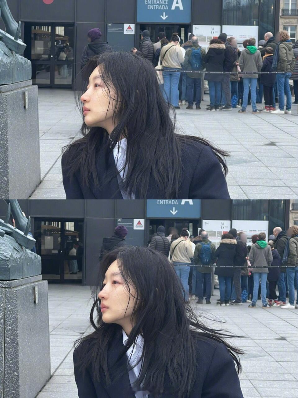 周冬雨在韩国火了！周冬雨的素颜照在韩国的社交媒体上火了却是是韩国人爱的生图感➕破