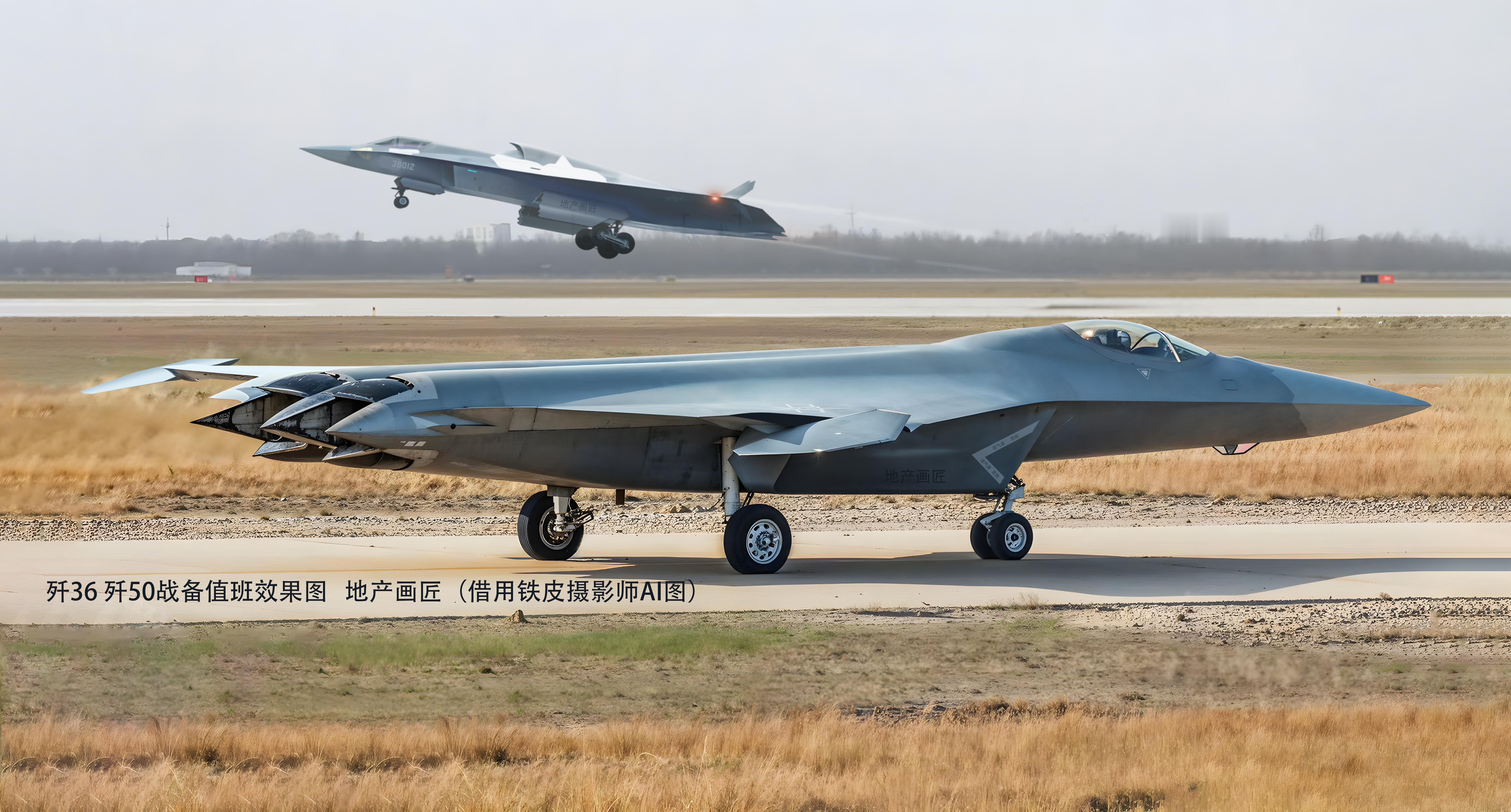 歼36歼50战备值班设想效果图烽火问鼎计划中国中国空军​​​