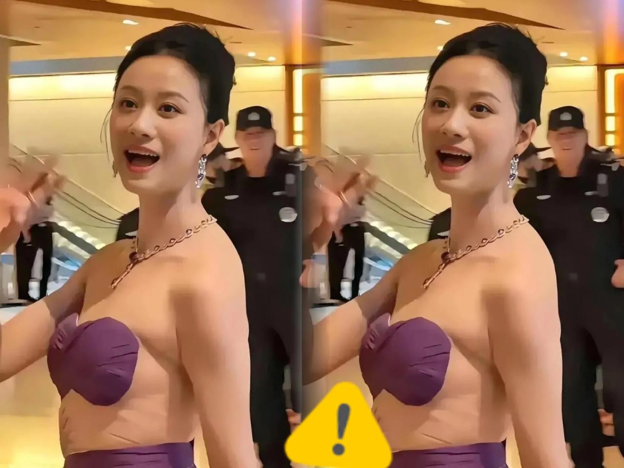 公众场合能穿的衣服，凭啥看了就得扣“不良引导”的帽子？倪虹洁在活动上穿的礼裙，