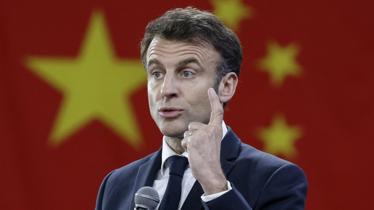 中美刚在伦敦结束首轮谈判，法国总统马克龙就在尼斯召开的联合国海洋大会上，当着全球