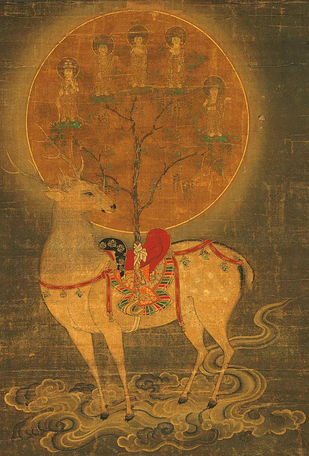 愿一“鹿”坦途|《春日鹿曼荼罗》