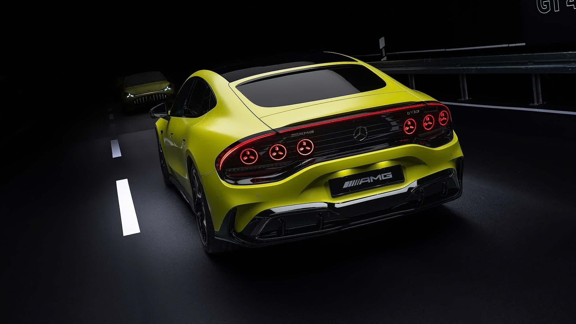 奔驰旗下高性能品牌AMG发布全新新战略四门GT，GT631169马力，2000