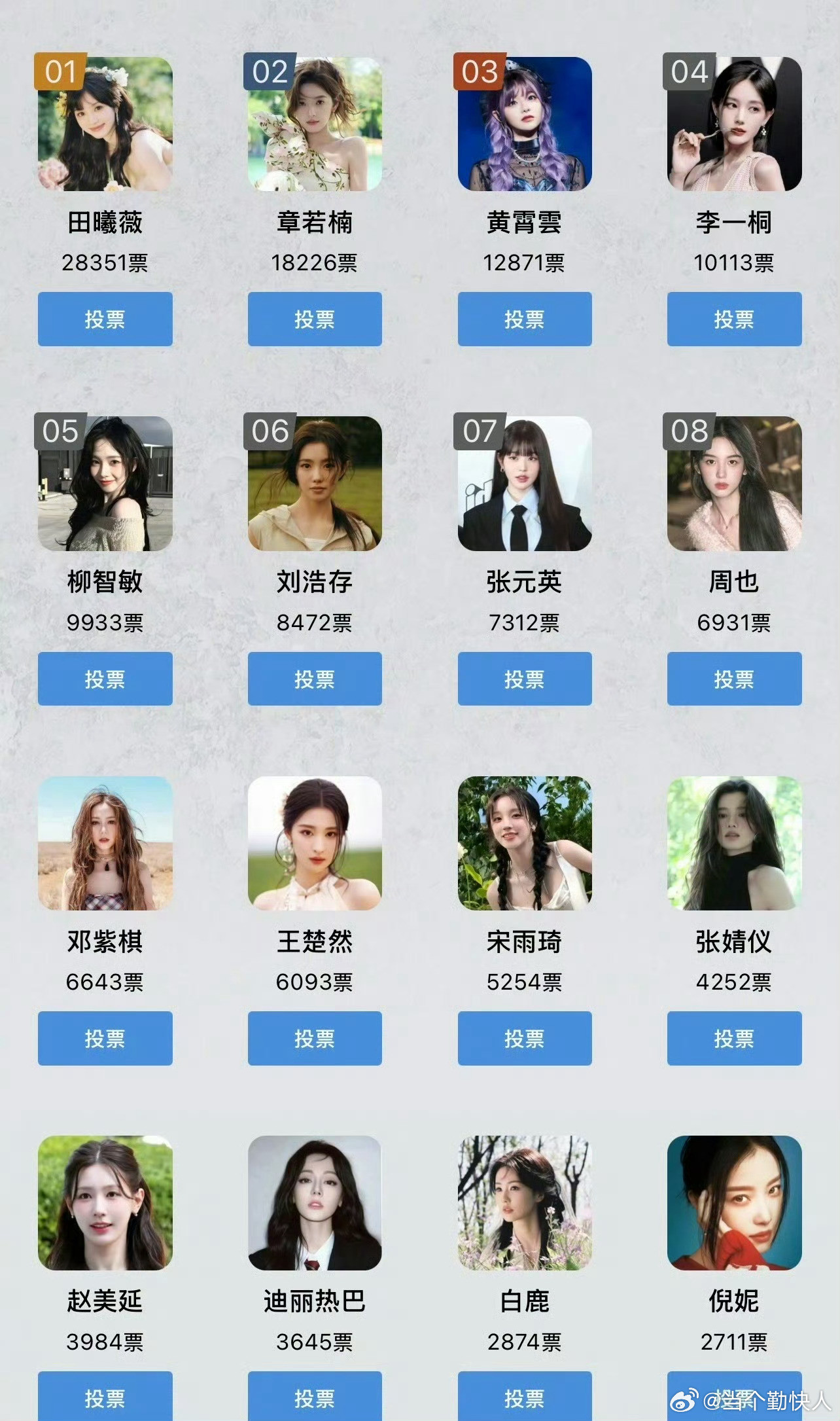 虎扑女神投票……感觉被选上也不是什么好事[捂脸哭]​​​
