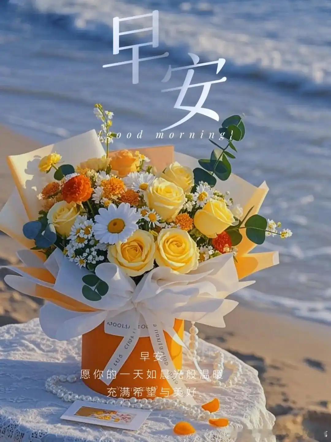 早安：看眼前，满地是荆棘，越看越心惊；看远方，前路漫漫亦灿灿，越走越开阔。人生的