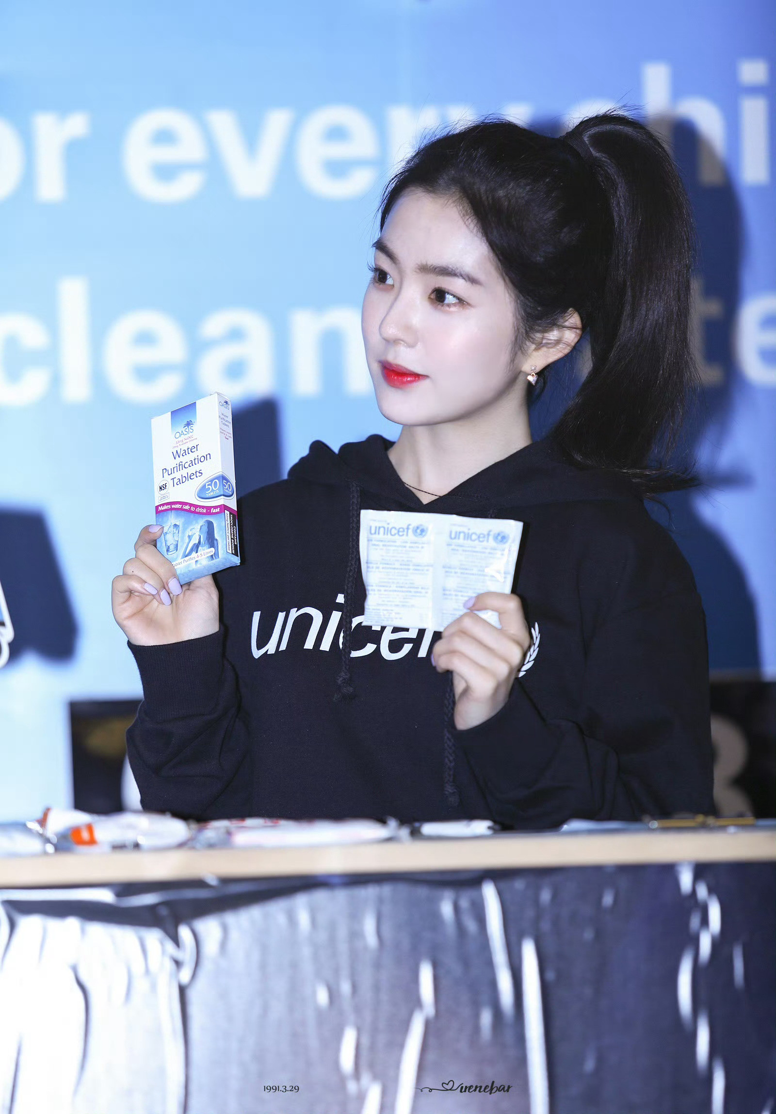 Irene裴珠泫180322UNICEF世界水日