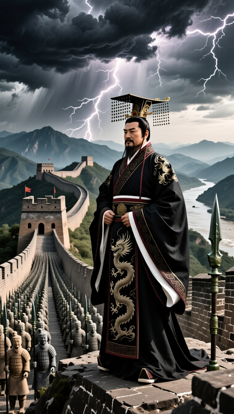 但说句公道话，秦始皇还真争不过他。别急着拍砖，且听我掰扯三件事。第一件：他给了一个民族永远的姓名。秦