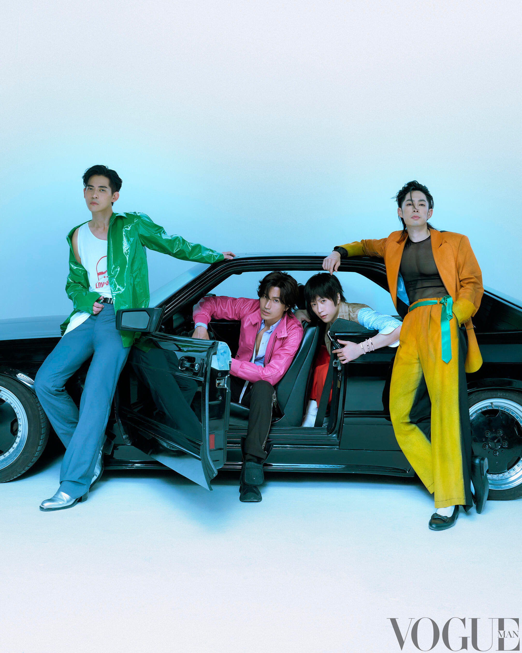 阿信言承旭吴建豪周渝民VOGUEMAN四月刊封面✨