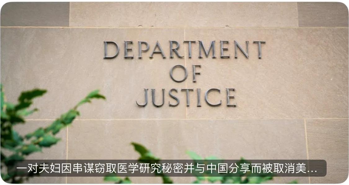 美国司法部3月31日宣布，加利福尼亚州南区联邦地方法院一名法官下令取消两名已归化