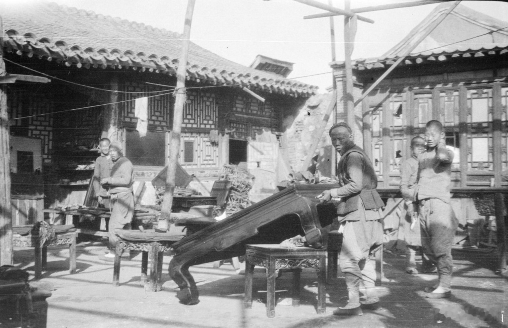 家具加工厂，北京，1920年​​​