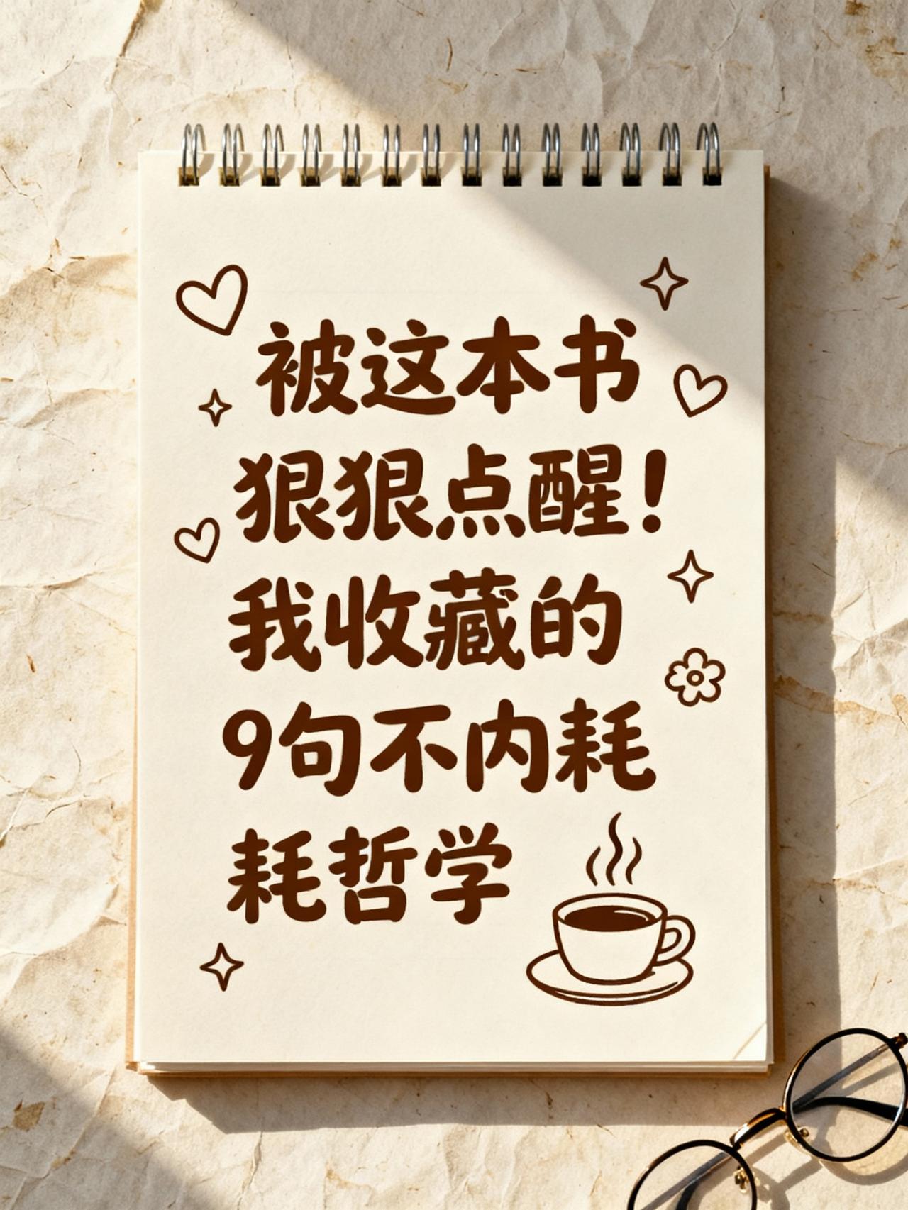 被这本书狠狠点醒！我收藏的9句不内耗哲学最近在读《我的外婆，从不内耗》，划线划