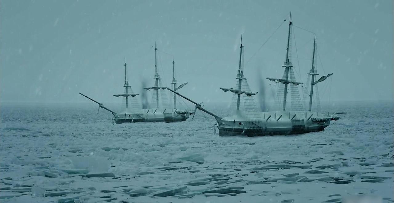 历史上曾发生过一起最扑朔迷离也最骇人听闻的海上悬案，英国一支129人的船队前往北