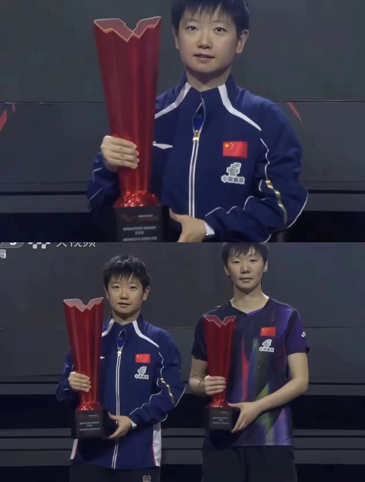 有人问我最怕什么，我笑着说，最怕孙颖莎晚上拿冠军！真的不是开玩笑，每次她赢下关