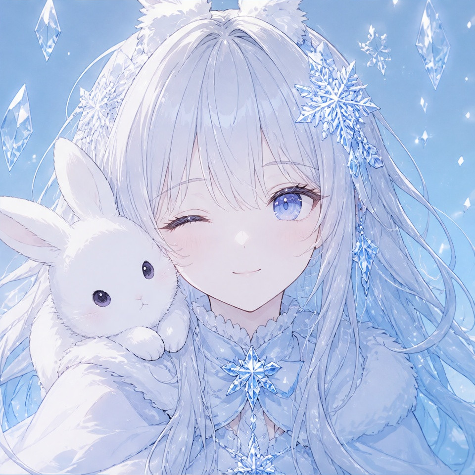 动漫头像|❄️冬天的雪.​​​
