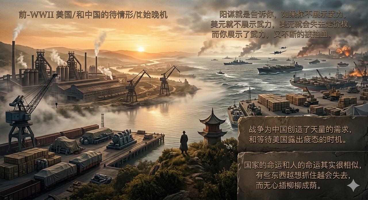 最近复读美国史，我发现中国的路径完全是借鉴着美国过往的经验。现在中国一直在蛰伏