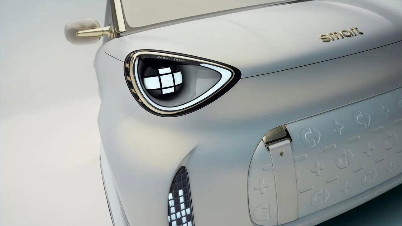 Smart正式发布精灵2号的概念车Concept2，正式量产版将于年内亮相