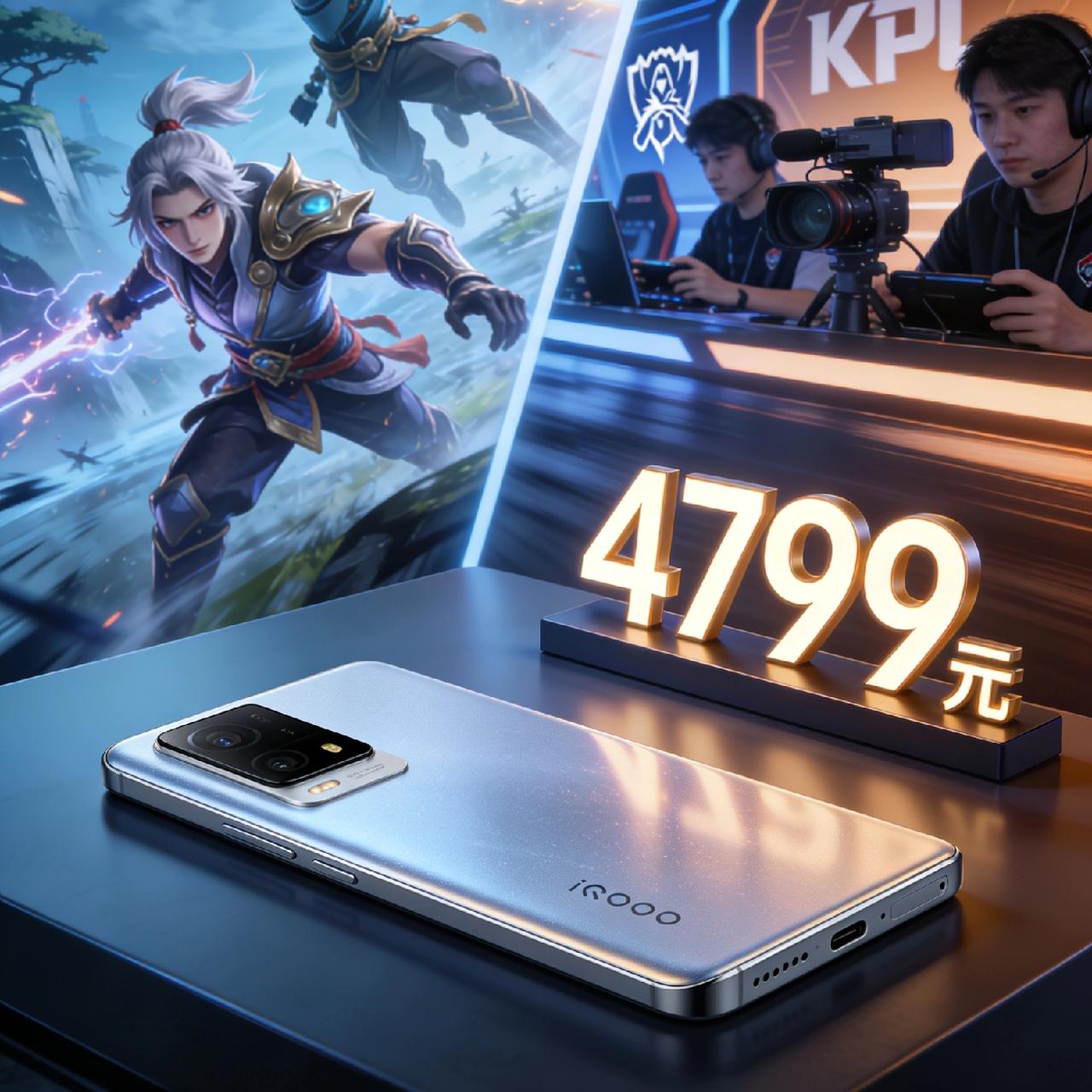 iQOO1516+1TB直降700！438万跑分+7000mAh仅4799元