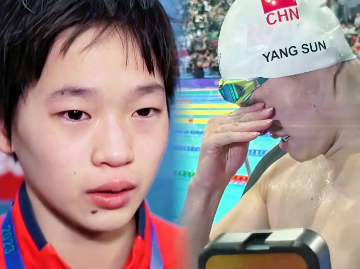 孙杨退赛，我可以忍受全红婵退赛，我也可以忍受可是听到她退赛的原因，真的坐