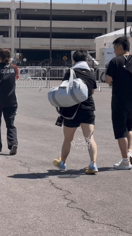 莎莎下训了，coco终于出现了！一觉醒来，莎莎训练下班了，勤劳的小蜜蜂。[可爱