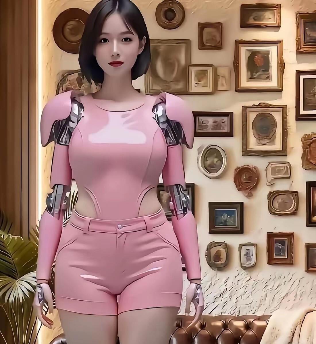 优必选U1女性机器人真机参数刚刚曝光，看完我直接愣住了。168cm真人身高，恒
