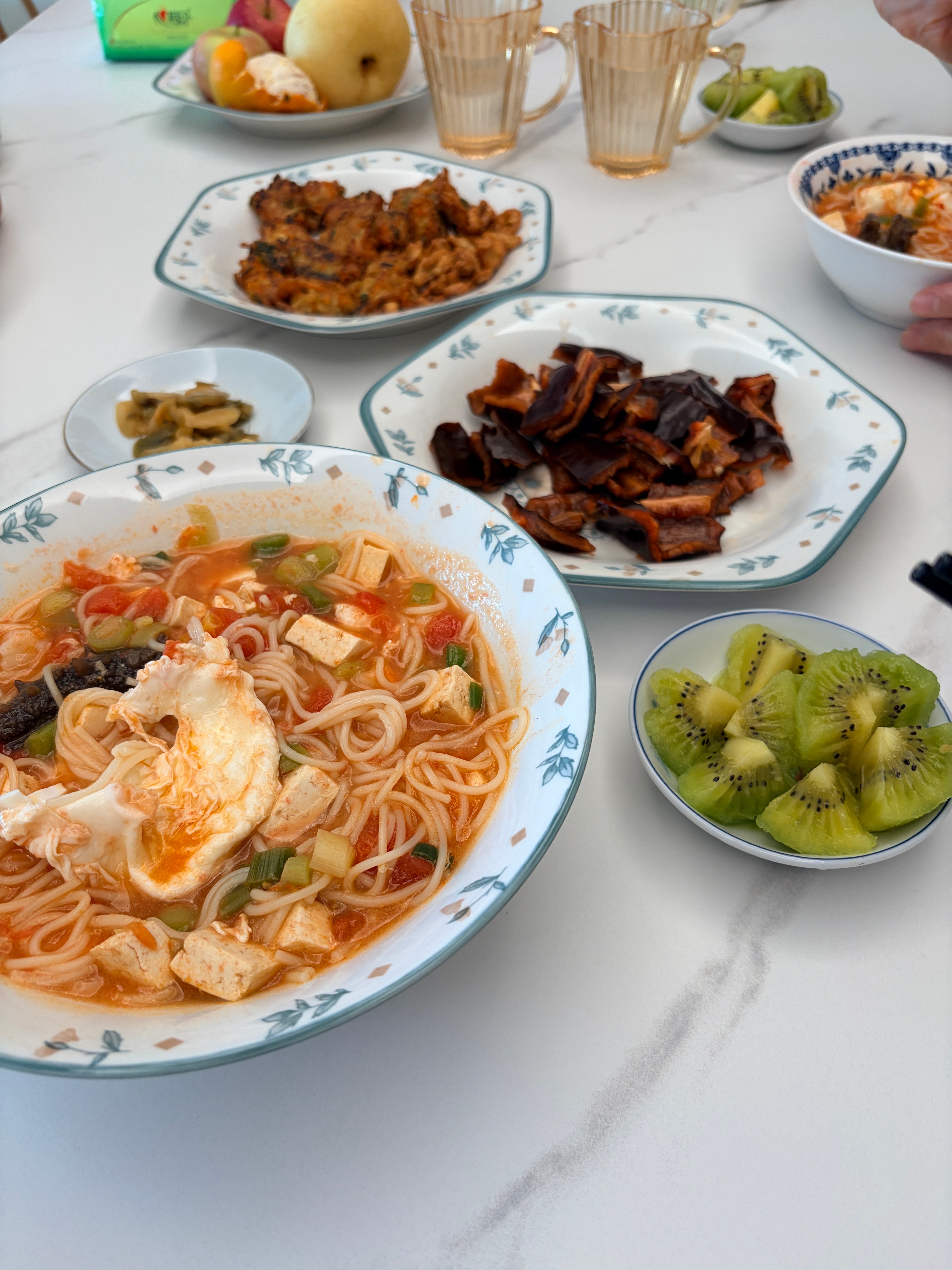 美好的一天，从老妈的早餐开始～​​​