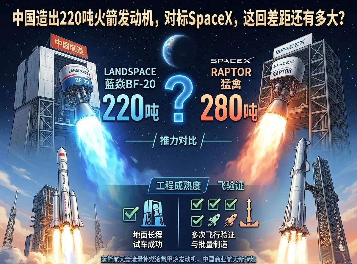 220吨液氧甲烷发动机点火：中国商业航天迈入“重型时代”