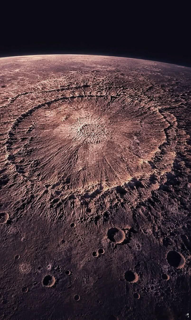 卡洛里斯盆地：水星上的宇宙伤痕太阳系中最令人叹为观止的撞击地貌之一，卡洛里斯盆地