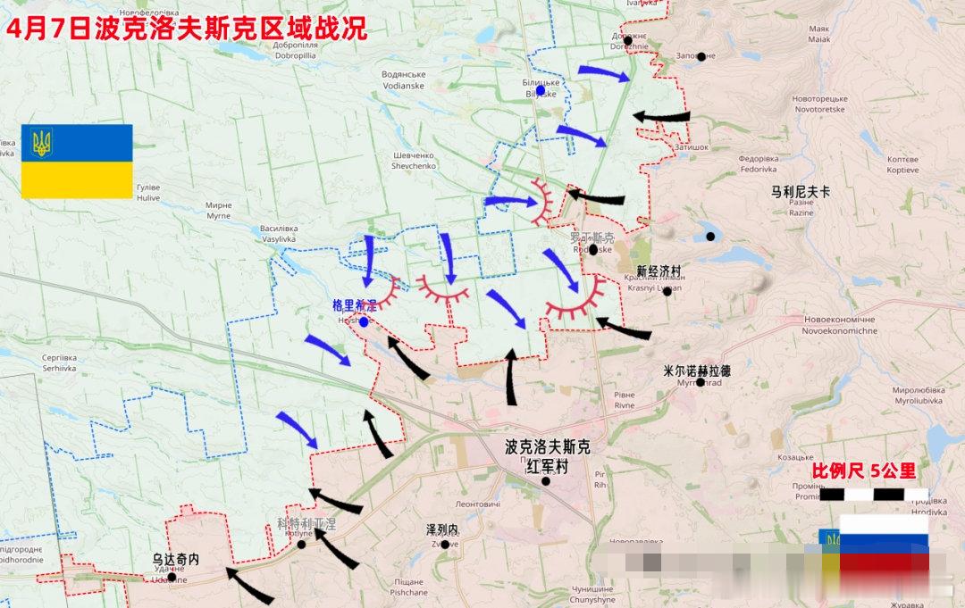 乌俄战争日报第1505天4月7日，乌远程无人机夜间袭击了波罗的海沿岸列宁格勒州俄