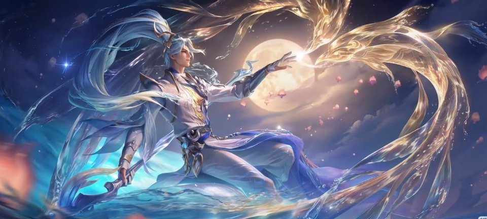 王者荣耀韩信首款传说皮肤这个海报看着好帅