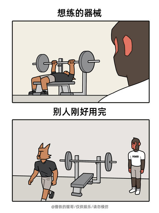 健身时的治愈瞬间🐵