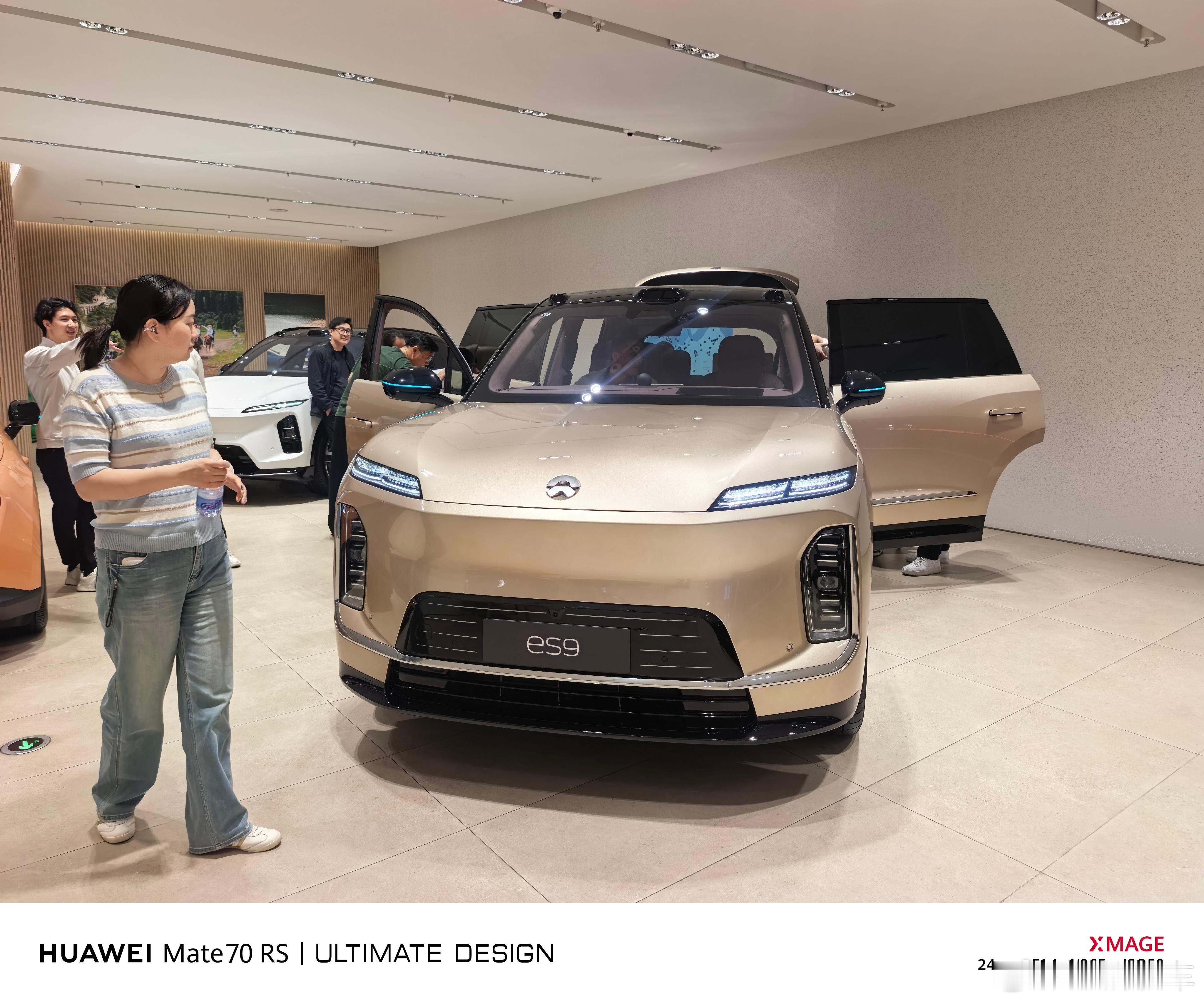 虽然不早了但你们应该还没睡吧？我真的特别想跟你们分享一下我的喜悦拿下蔚来的第一台