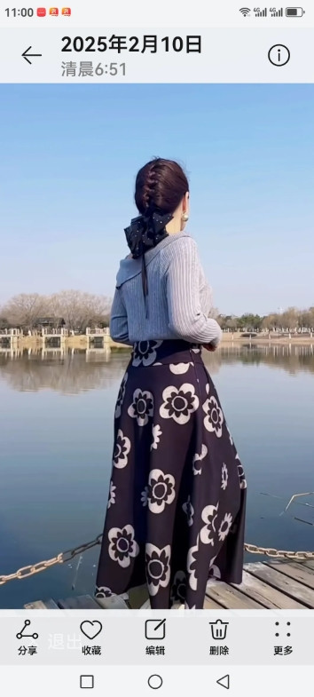 我就一个闺女，嫁得不远，离我住的小区啊，也就五分钟的路。我闲的时候就爱溜达过去，