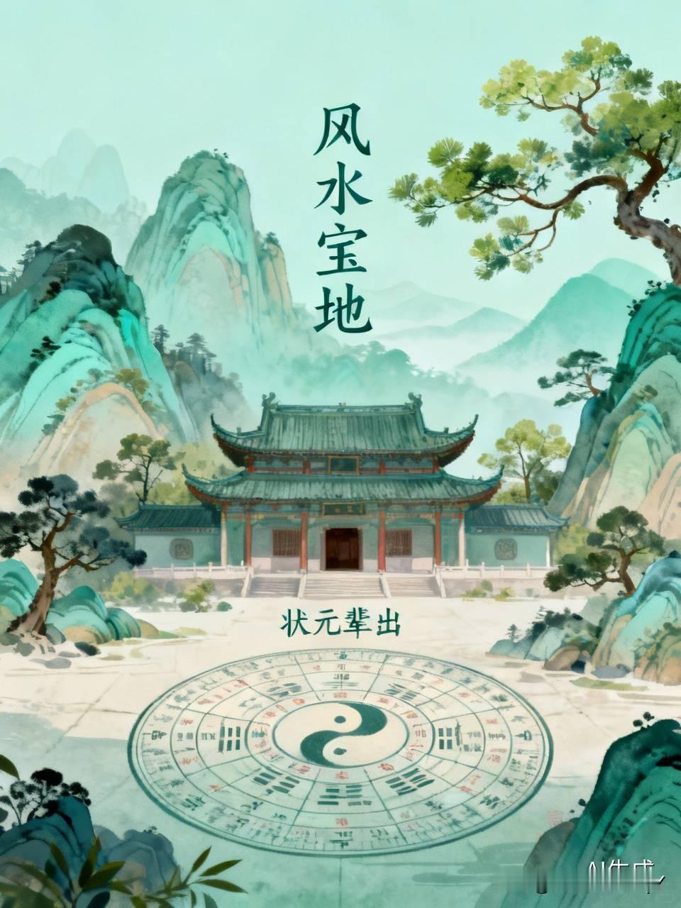 从前有个风水先生，跑去给一个地主家看宅子。他拿着风水罗盘在宅子周围溜达了一圈，